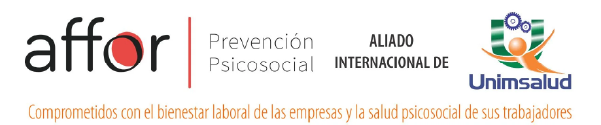 Affor convenio internacional de salud mental